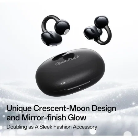 Openrock OpenRock E OPACE01 Auriculares Deportivos de Conducción Aérea Negros